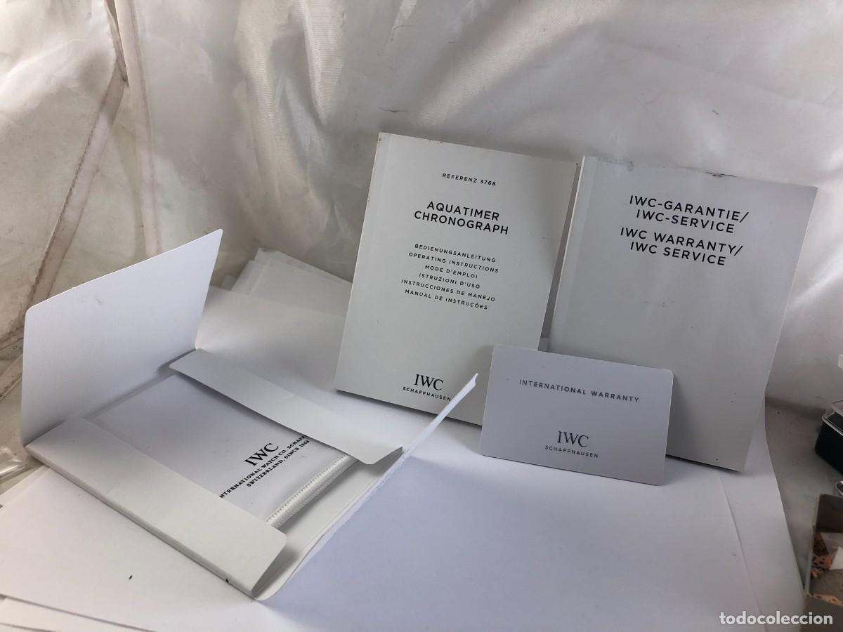 Recambios de relojes: IWC Documentaci&oacute;n Reloj &rdquo;&rdquo; - Foto 1