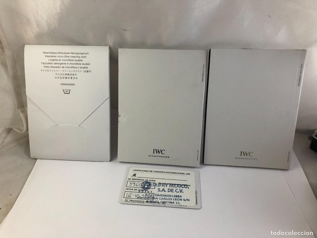 Recambios de relojes: IWC Documentaci&oacute;n Reloj &rdquo;&rdquo; - Foto 2