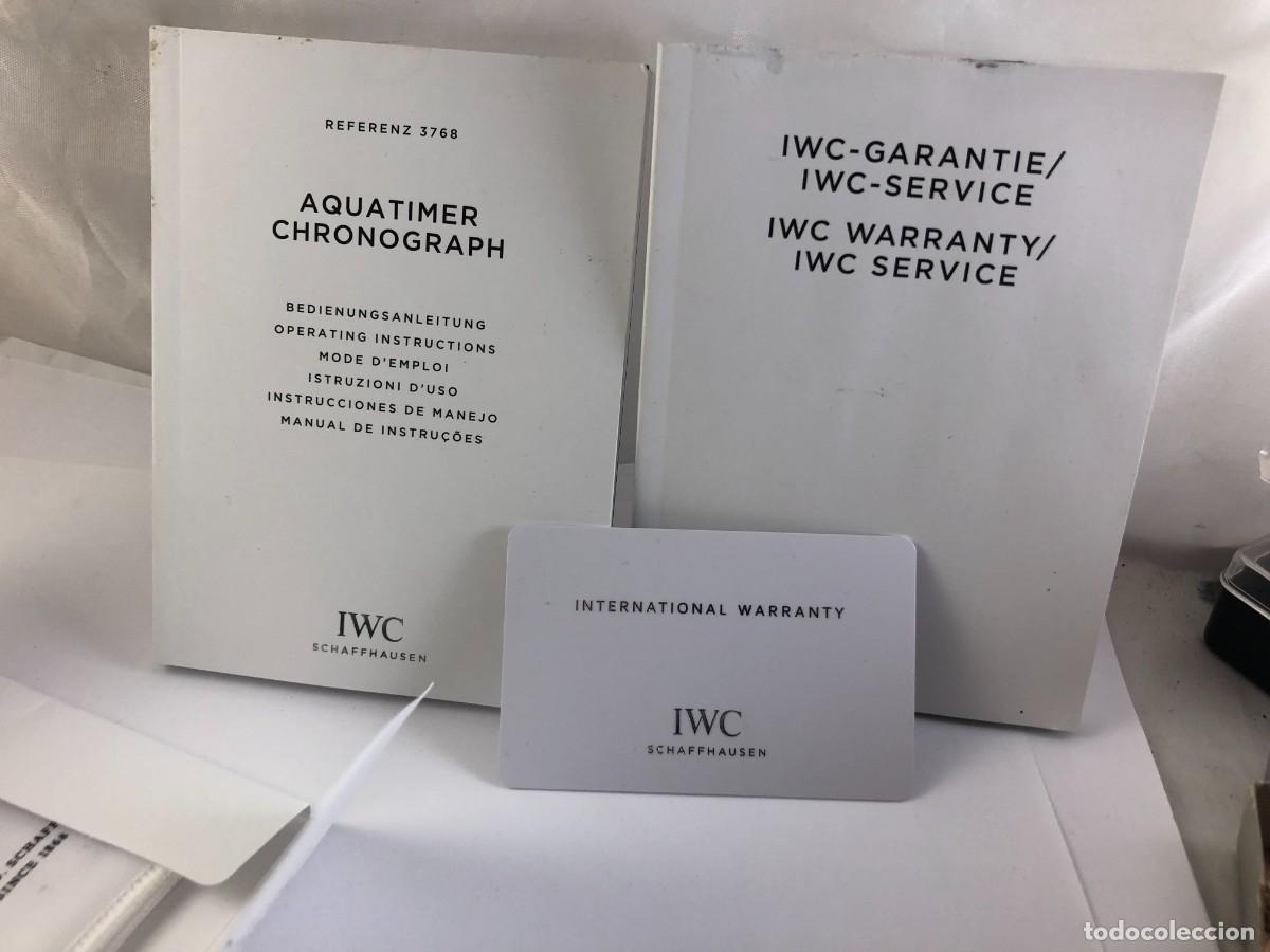 Recambios de relojes: IWC Documentaci&oacute;n Reloj &rdquo;&rdquo; - Foto 3