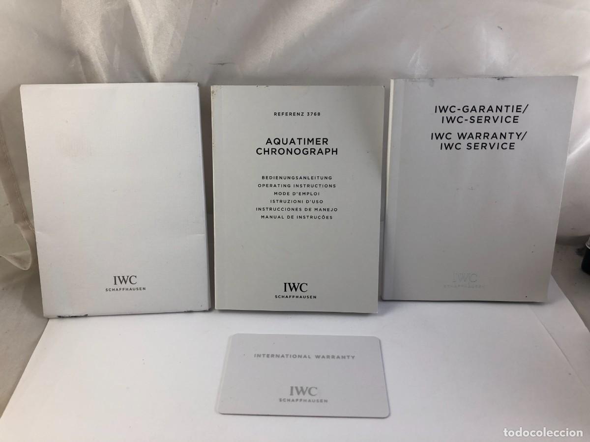 Recambios de relojes: IWC Documentaci&oacute;n Reloj &rdquo;&rdquo; - Foto 6