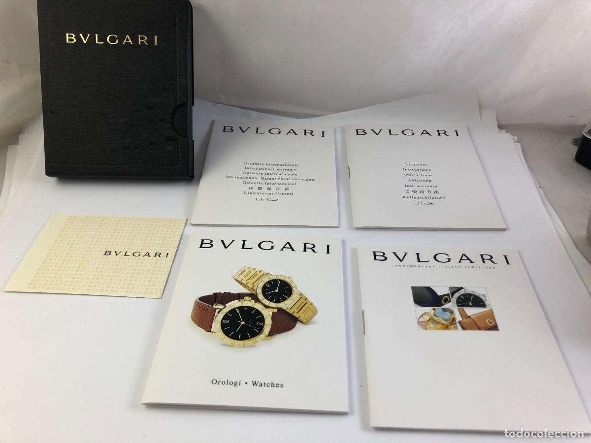 Recambios de relojes: BVLGARI Documentaci&oacute;n Reloj &rdquo;&rdquo; - Foto 1