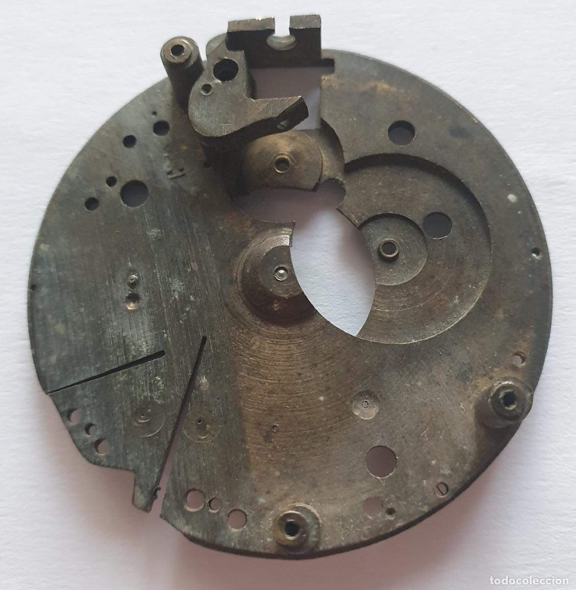 Ersatzteile f&uuml;r Uhren: PLATINA RELOJ VOLSILLO ROSCOPF PATEN 19 LINIAS DIAMETRO 44 M.