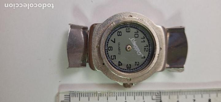 Recambios de relojes: reloj publicitario de la marca Schweppes. Quart. - Foto 2