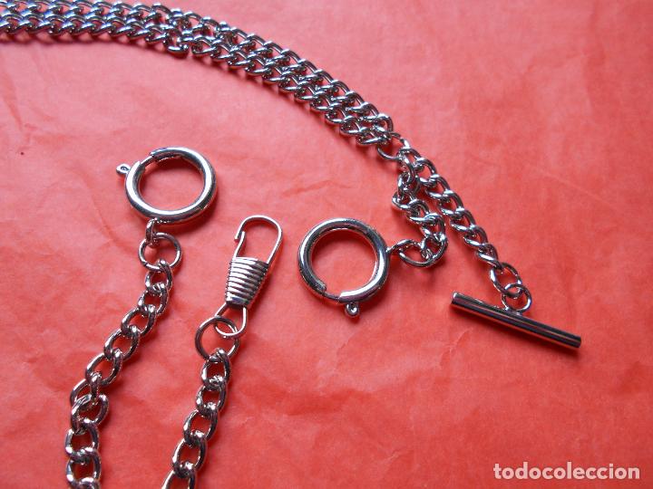Recambios de relojes: Cadena de reloj de bolsillo leontina - Foto 2