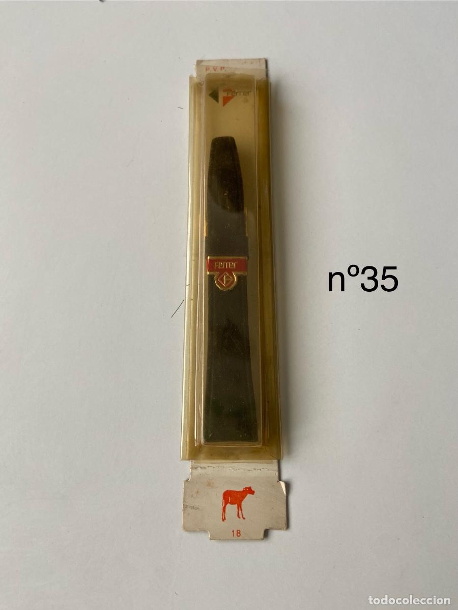 Pe&ccedil;as de reposi&ccedil;&atilde;o de rel&oacute;gios: C-187. Correa piel genuina de cabra en su estuche de pl&aacute;stico duro. Ferrer.