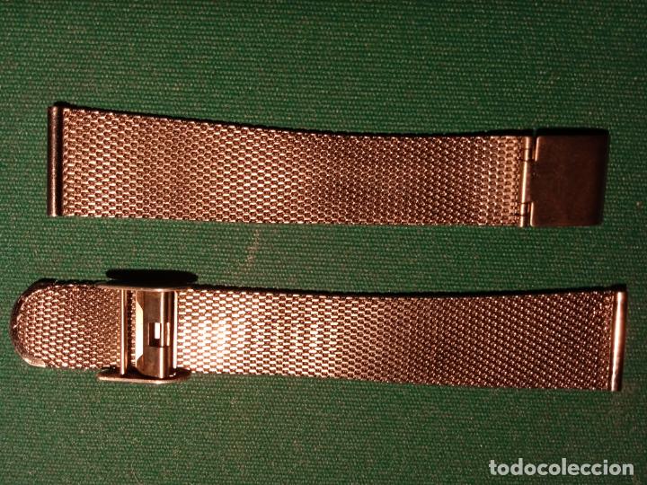 Recambios de relojes: CORREA DE ACERO - TRENZADA - Foto 3