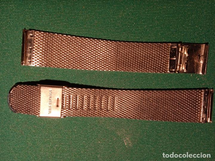 Recambios de relojes: CORREA DE ACERO - TRENZADA - Foto 4