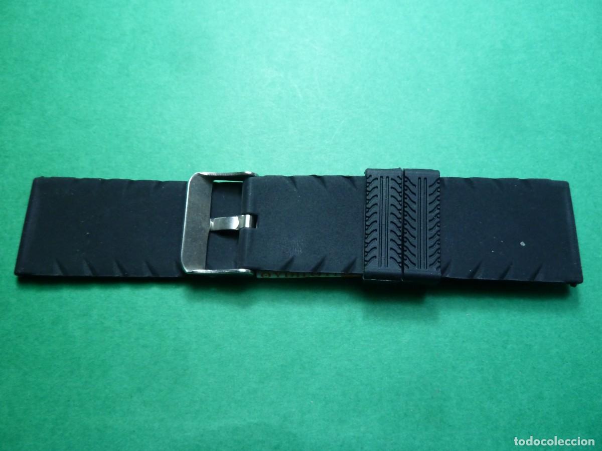 Recambios de relojes: Correa caballero silicona - Foto 2