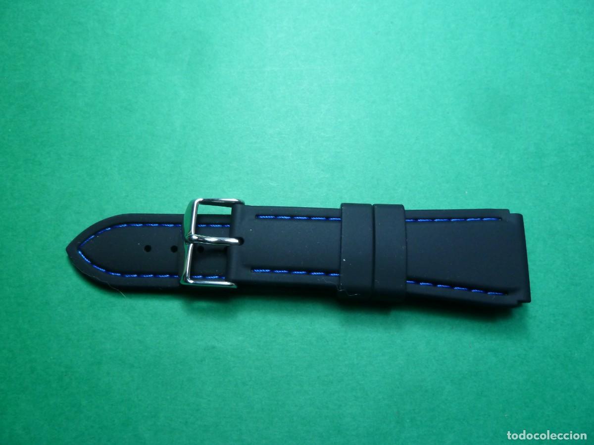 Recambios de relojes: Correa caballero silicona - Foto 1