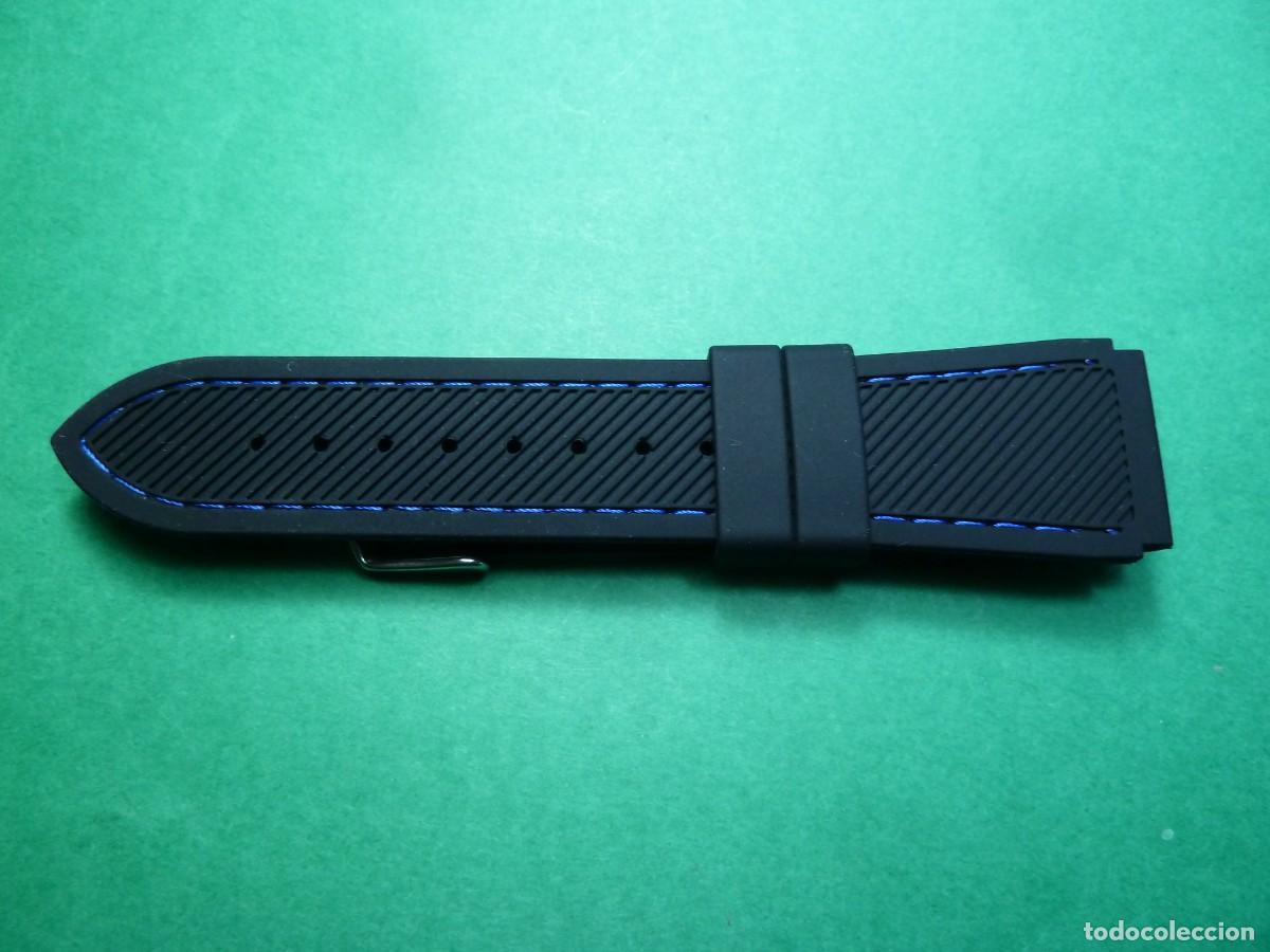 Recambios de relojes: Correa caballero silicona - Foto 2