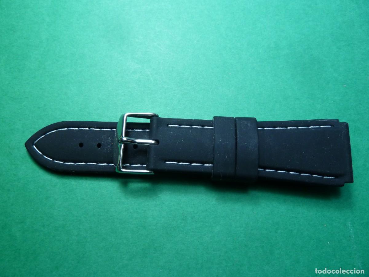 Recambios de relojes: Correa caballero silicona - Foto 1