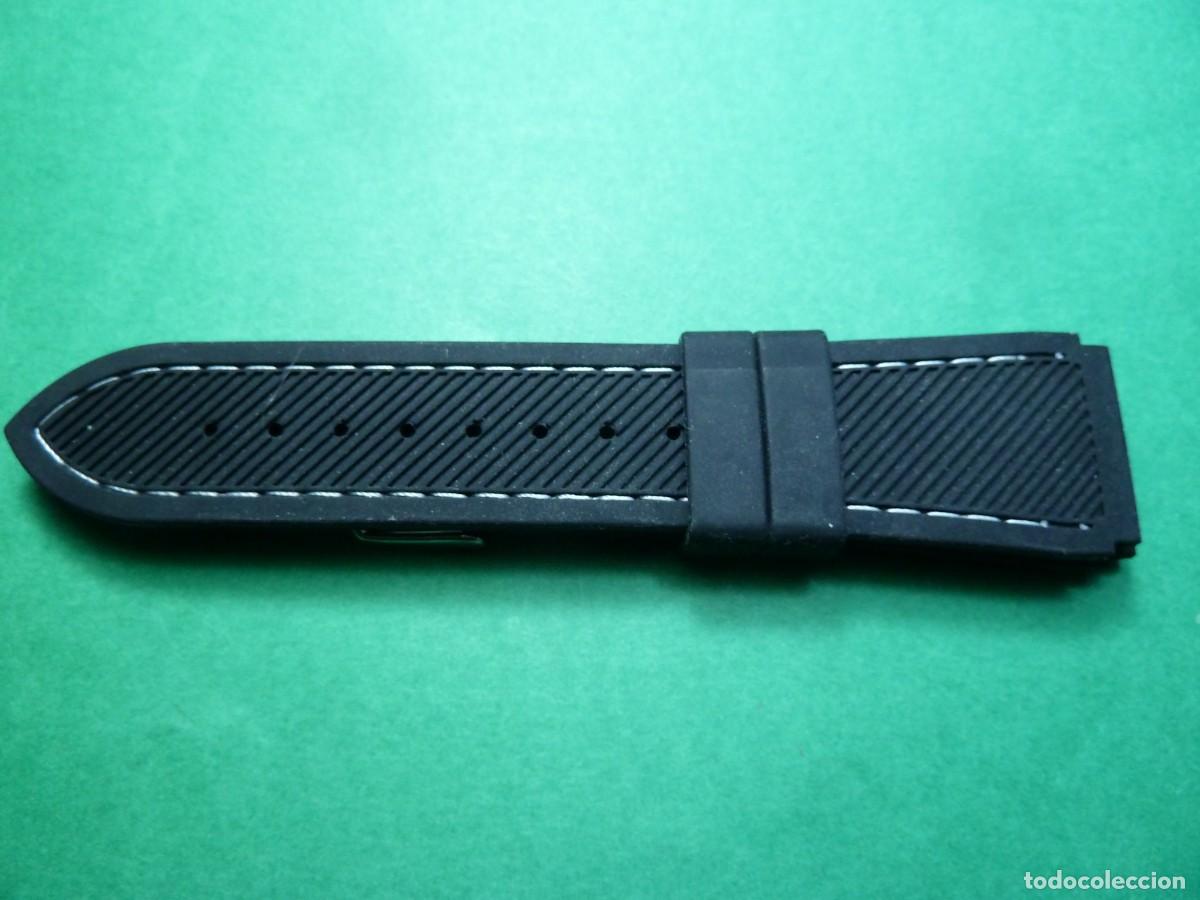 Recambios de relojes: Correa caballero silicona - Foto 2