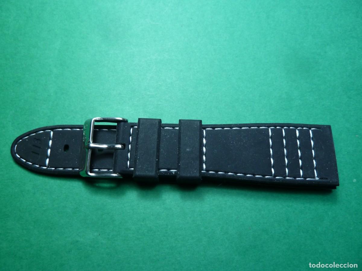 Recambios de relojes: Correa caballero silicona - Foto 1