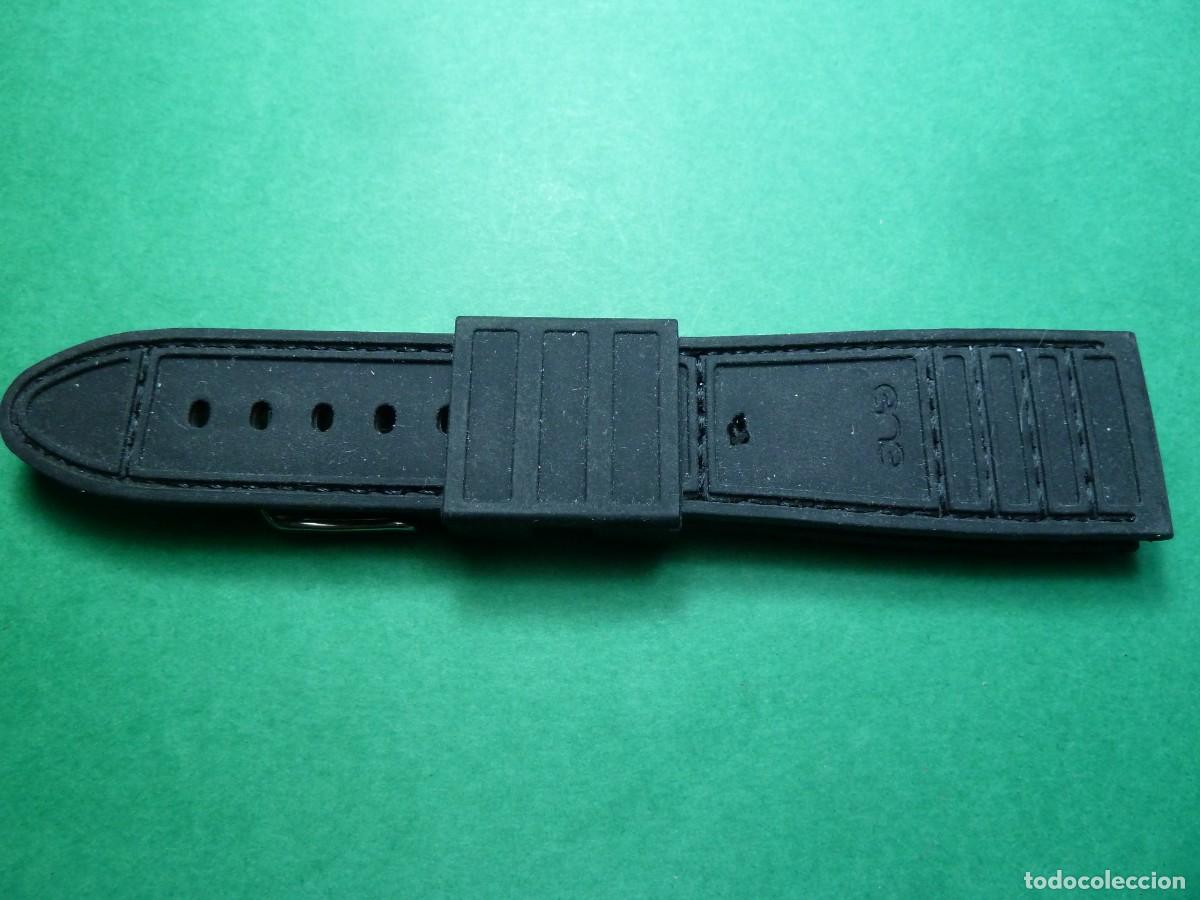 Recambios de relojes: Correa caballero silicona - Foto 2