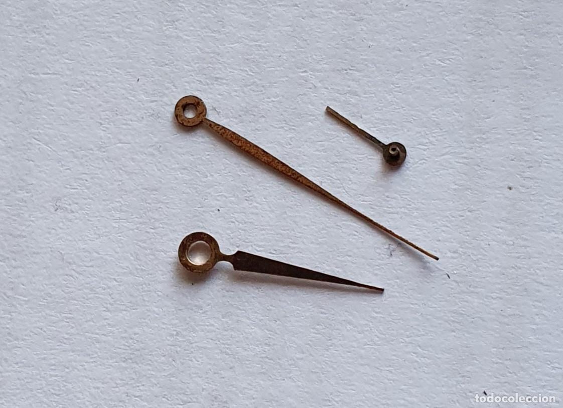 Ersatzteile f&uuml;r Uhren: JUEGO AGUJAS Y SEGUNDERO AMIDA 544