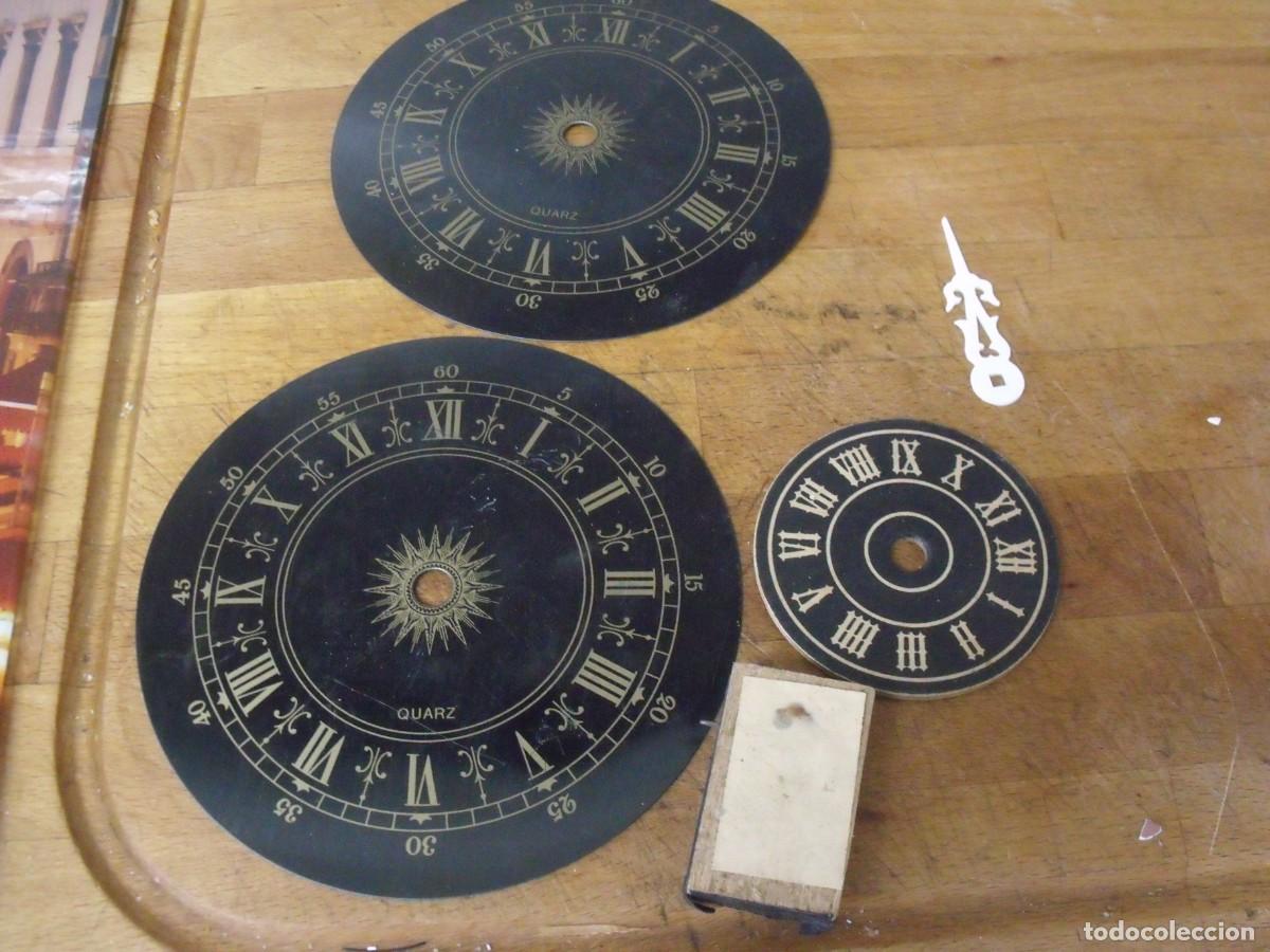 Spare Parts for Watches: 3 esferas y fuelle cuco-lote 578