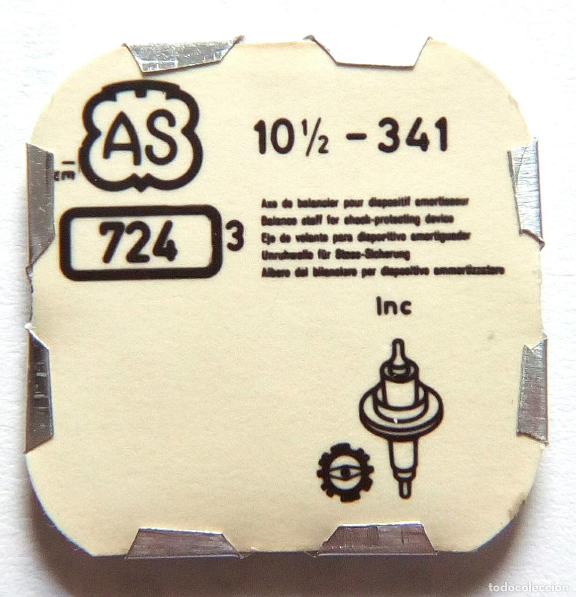 Spare Parts for Watches: ⏰ REPUESTO ORIGINAL AS 341 ____ 3 EJES DE VOLANTE