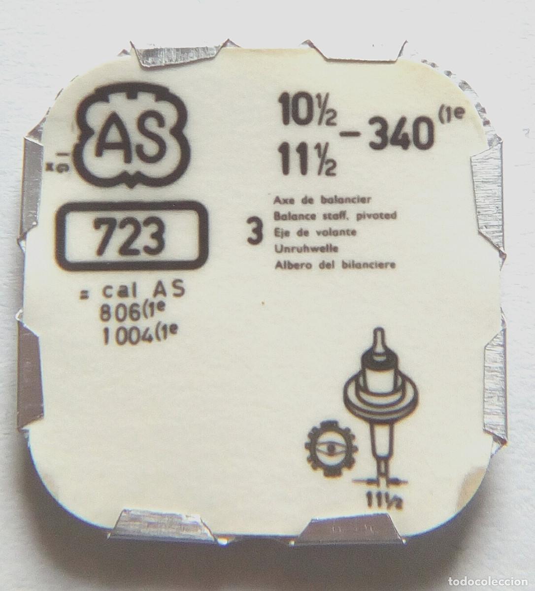 Spare Parts for Watches: ⏰ REPUESTO ORIGINAL AS 340, 806, 1004 ____ 3 EJES DE VOLANTE