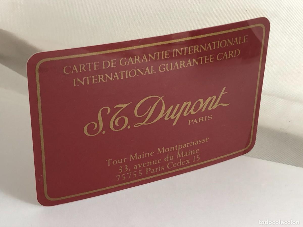 Ricambi di orologi: S.T. Dupont Documento ( En blanco ) &rdquo;&rdquo;
