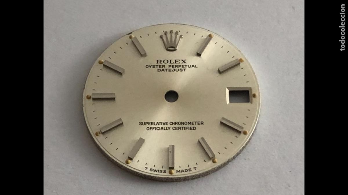 Recambios de relojes: Rolex Datejust 68240 Esfera &rdquo;&rdquo; - Foto 3