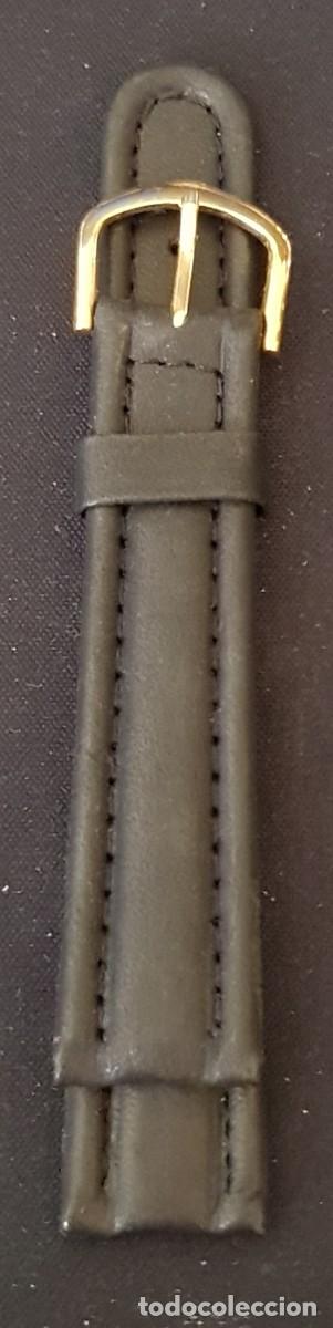 Ersatzteile f&uuml;r Uhren: Correa de cuero legitimo de 18mm. (NUEVA)