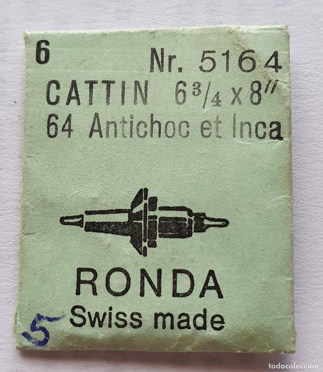 Pi&egrave;ces de rechange de montres et horloges: ejes de volante CATTIN 64 INCA