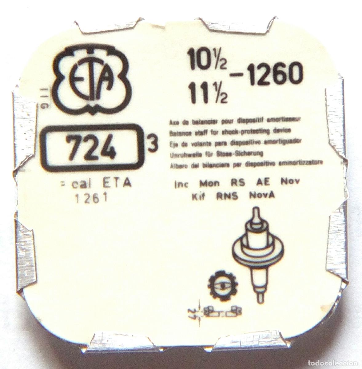 Spare Parts for Watches: ⏰ REPUESTO ORIGINAL ETA 1260,1261 ____ 3 EJES EN SU INTERIOR.