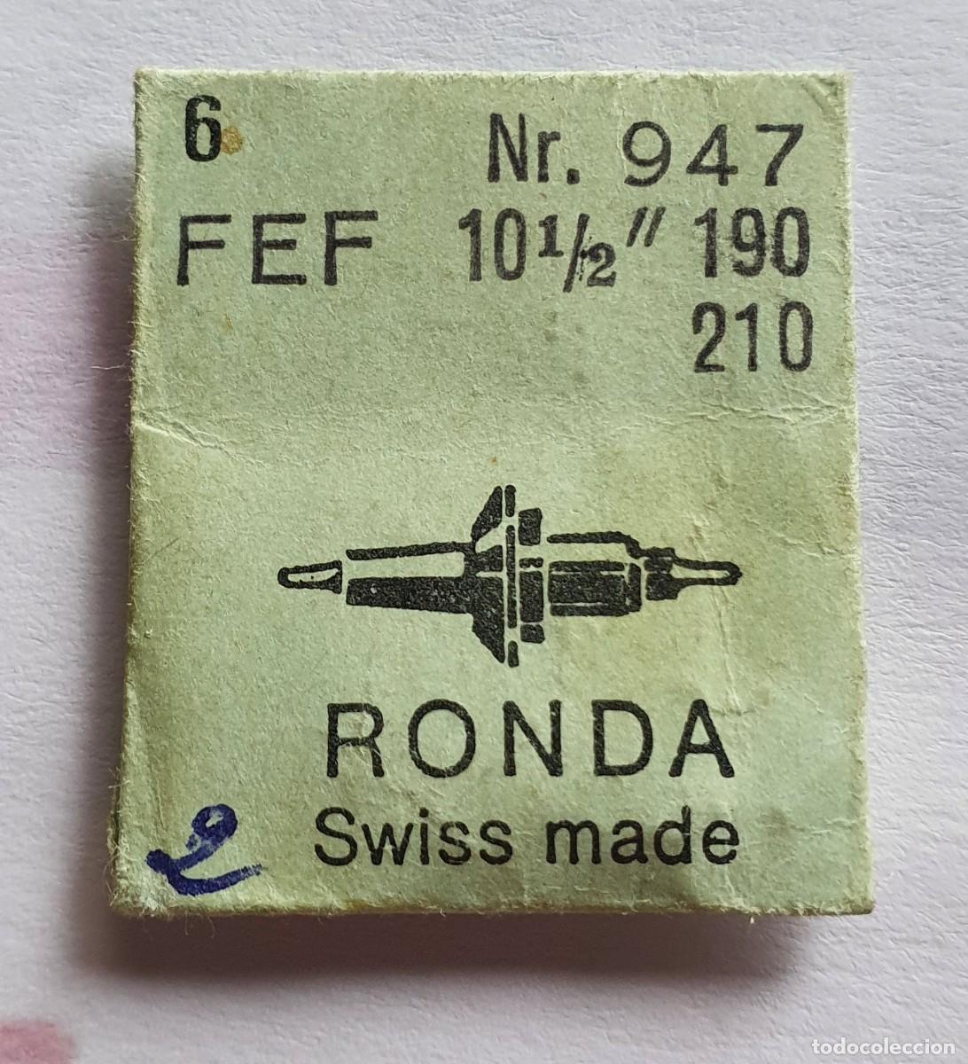 Pe&ccedil;as de reposi&ccedil;&atilde;o de rel&oacute;gios: ejes de volante FEF 190 -210