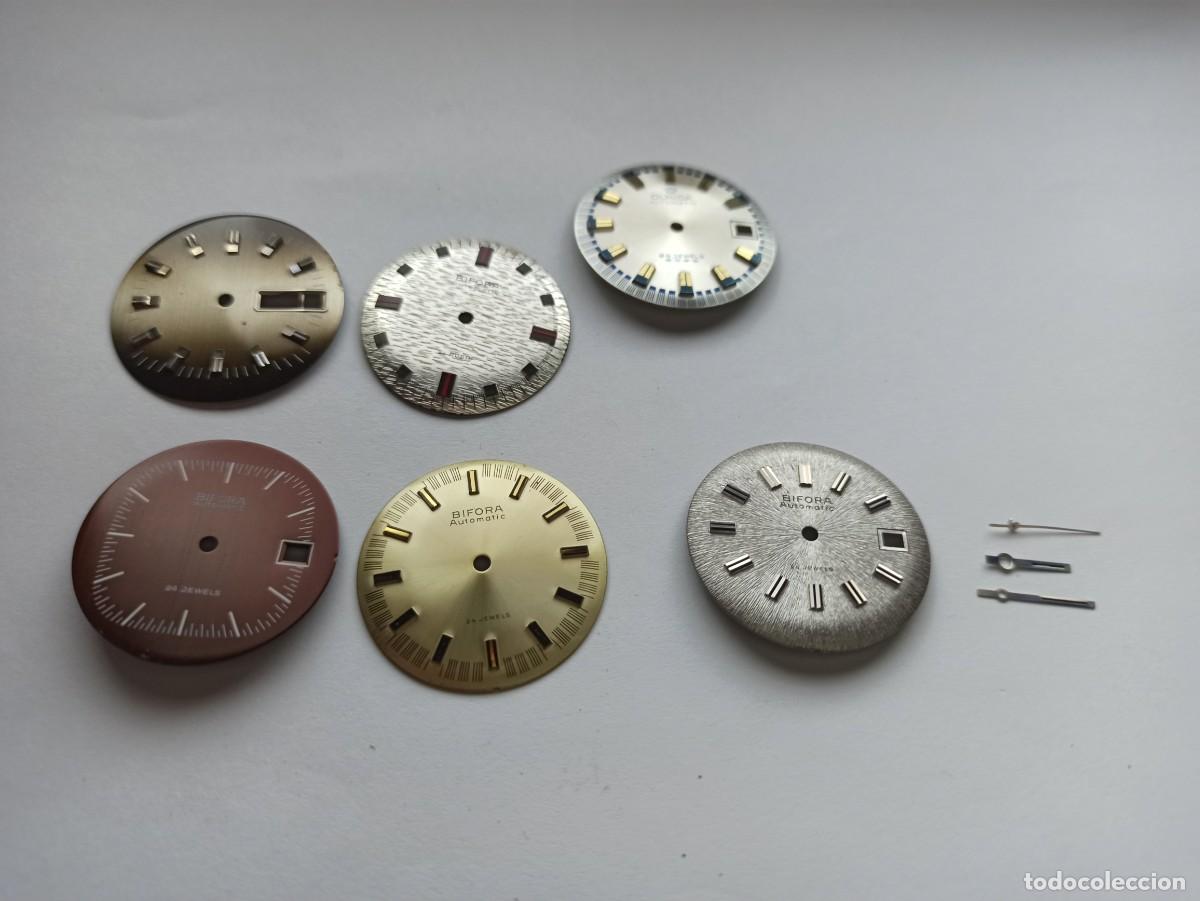 Ricambi di orologi: Lote de esferas reloj antiguo