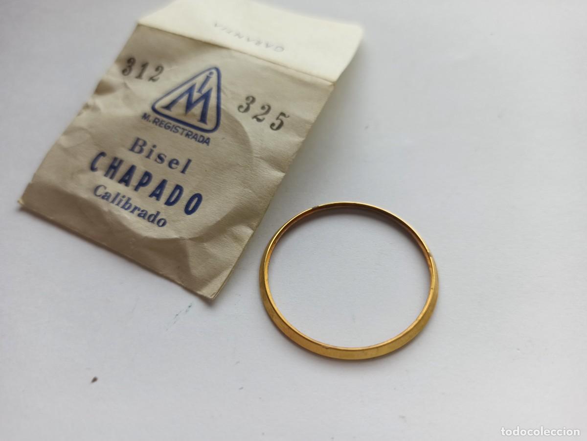 Ricambi di orologi: Bisel chapado reloj antiguo