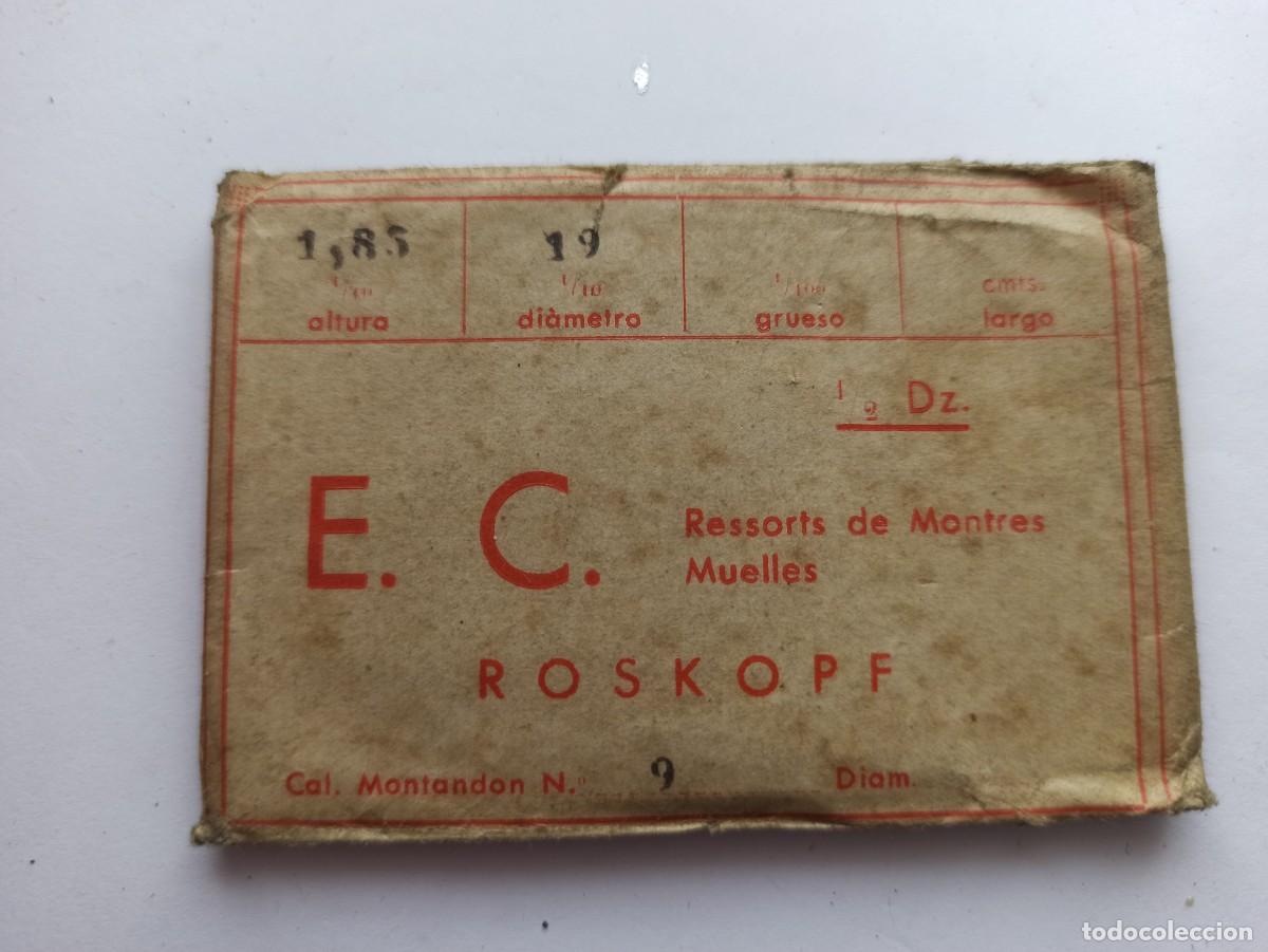 Recambios de relojes: Muelle real Roskopf - Foto 1