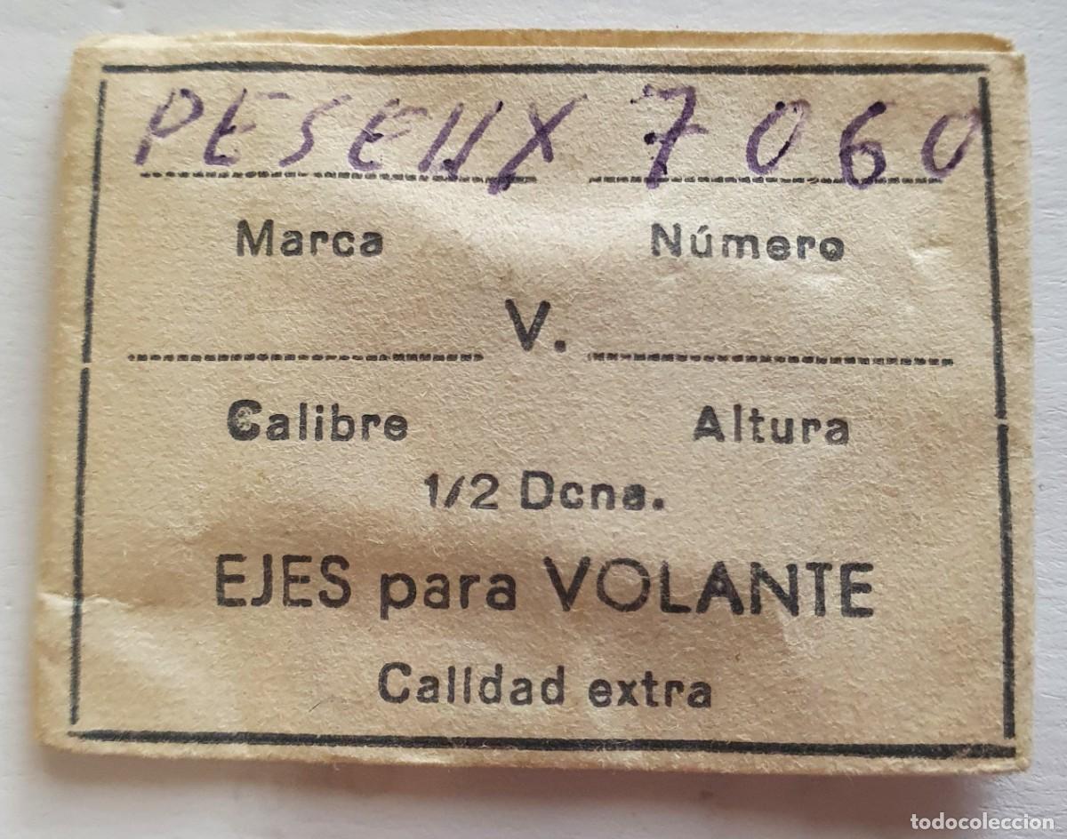 Recambios de relojes: ejes de volante PESEUX 7060