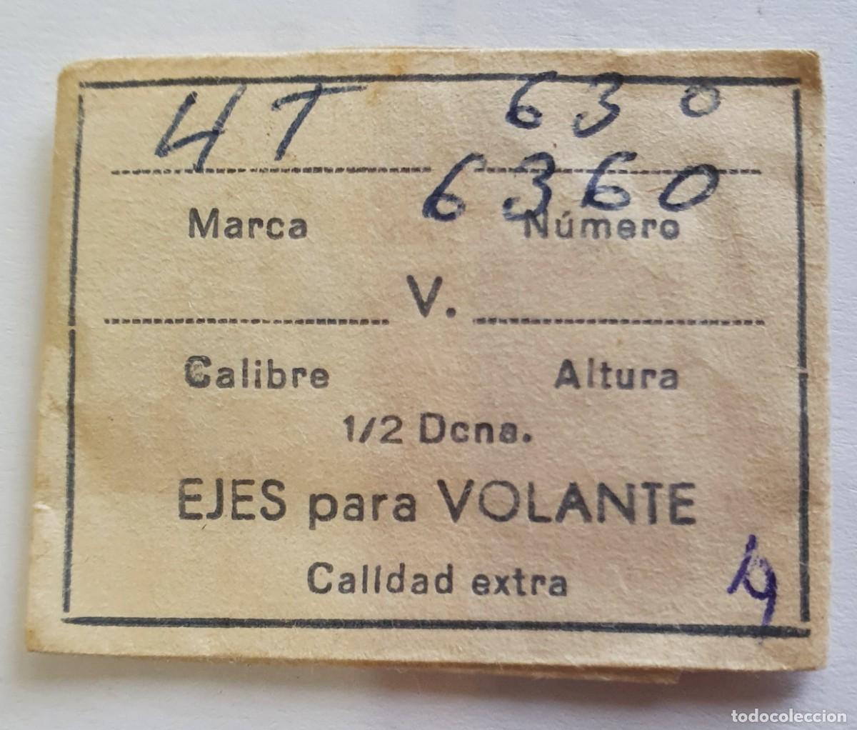 Pi&egrave;ces de rechange de montres et horloges: ejes de volante UT 630-6360