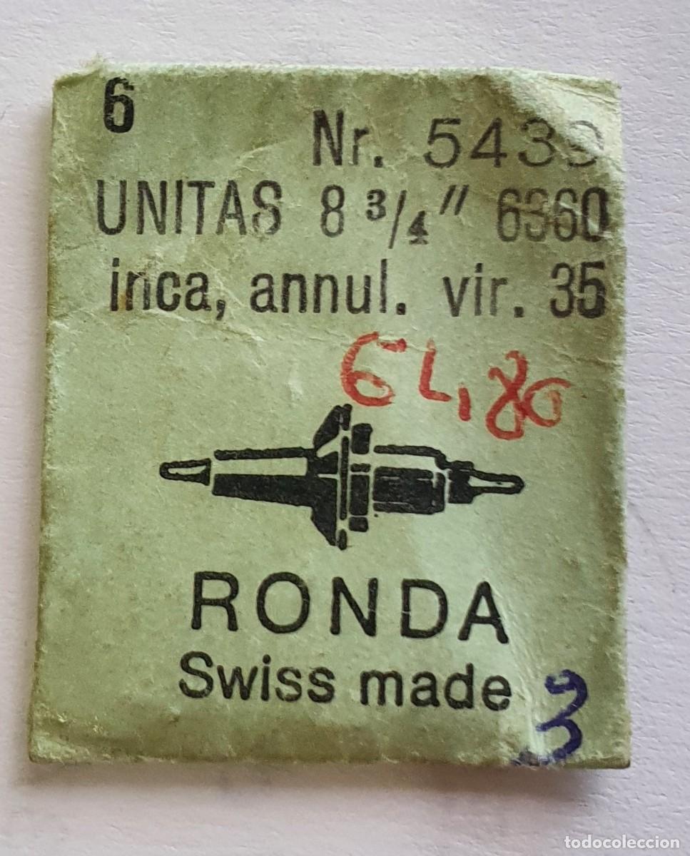 Pe&ccedil;as de reposi&ccedil;&atilde;o de rel&oacute;gios: ejes de volante UT 6360-6480-INCA
