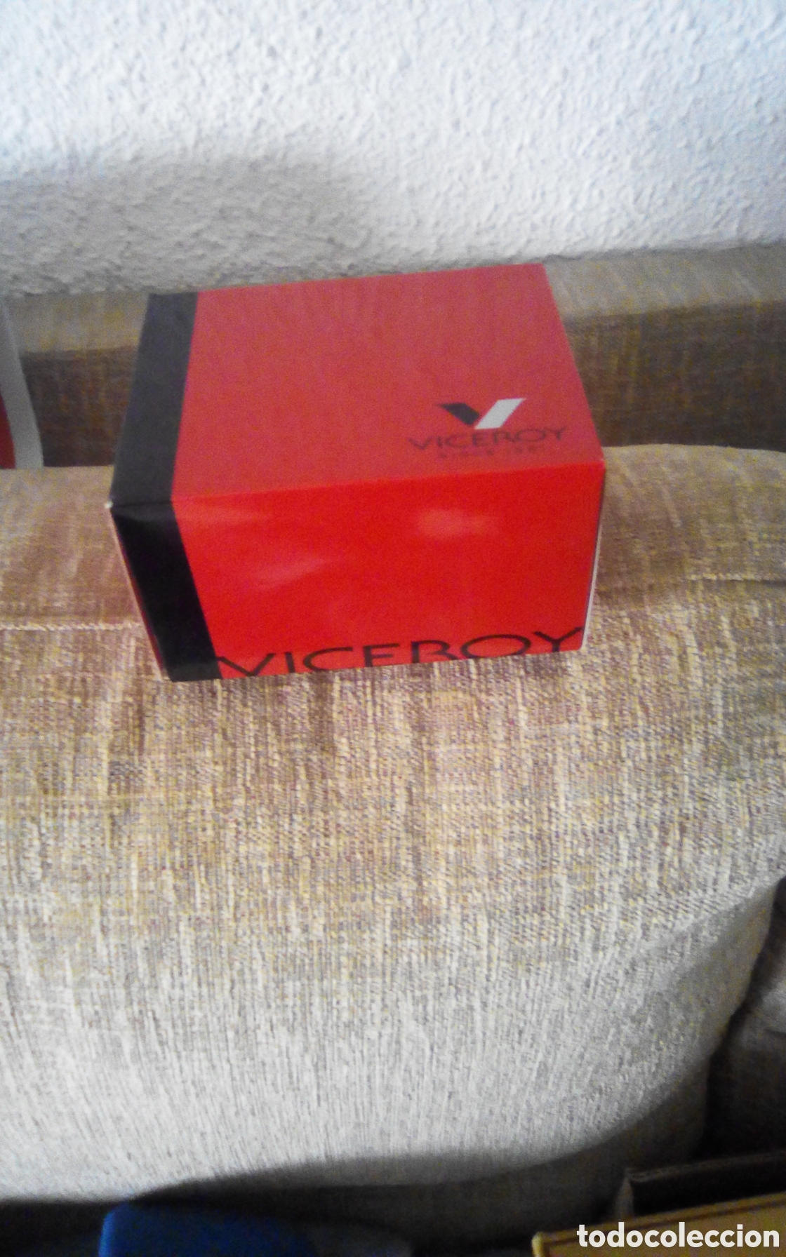 Spare Parts for Watches: Caja vac&iacute;a de reloj Viceroy. Con libro garant&iacute;a, contiene fotos del piloto F1 Fernando Alonso
