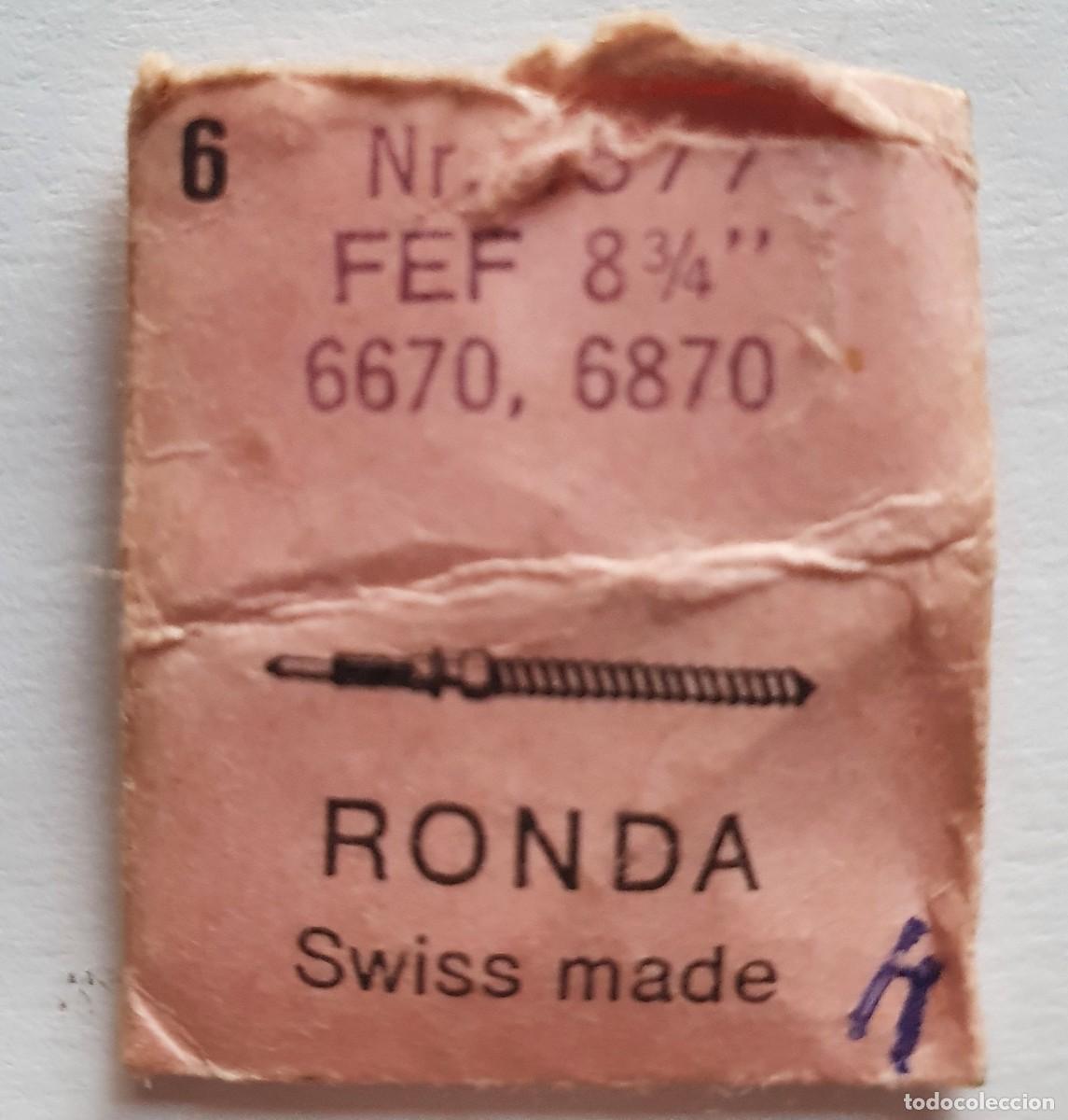 Pi&egrave;ces de rechange de montres et horloges: TIJA FEF 6670-6870