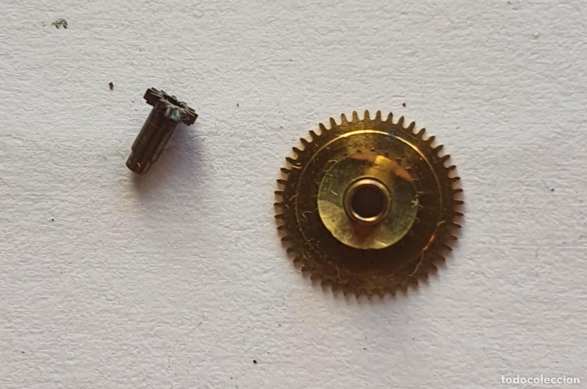 Recambios de relojes: RUEDA horaria y ca&ntilde;on de minuto BFG 866