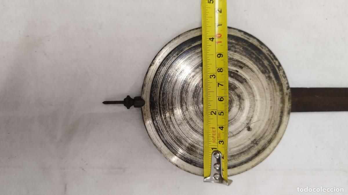 Recambios de relojes: Antiguo p&eacute;ndulo de reloj a identificar - Foto 9