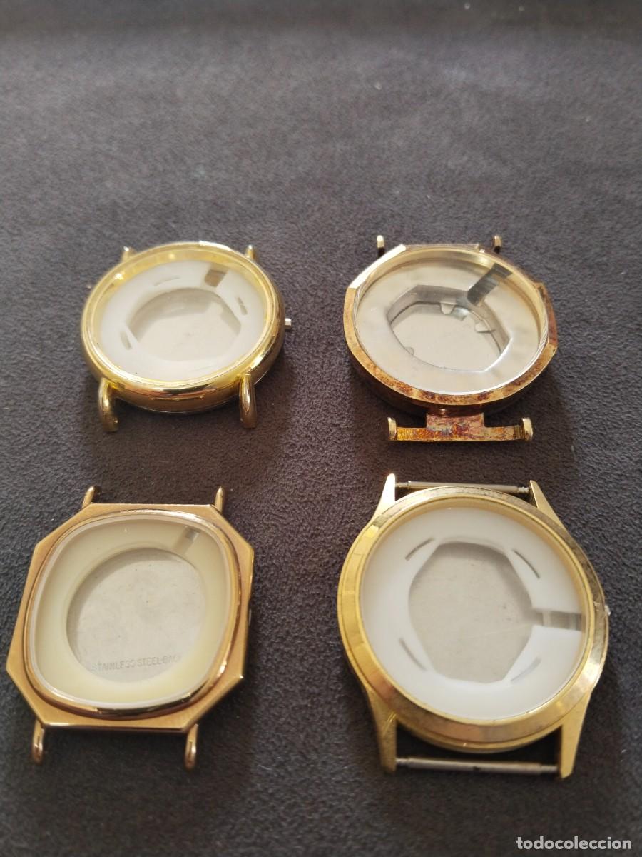 Recambios de relojes: Lote de 4 cajas de reloj completas - Foto 2
