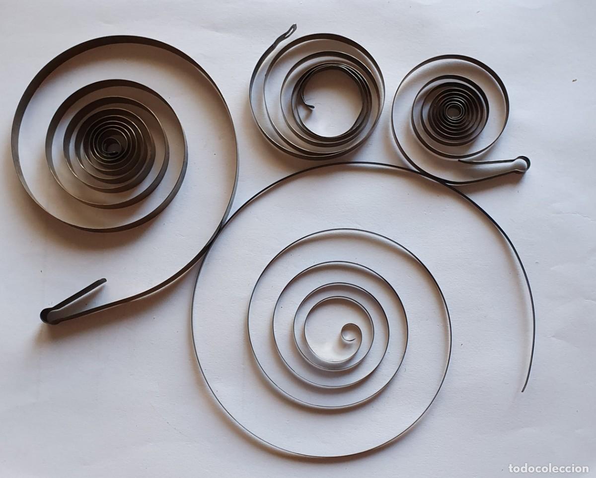 Spare Parts for Watches: MUELLE REAL LOTE BARIAS MEDIDAS
