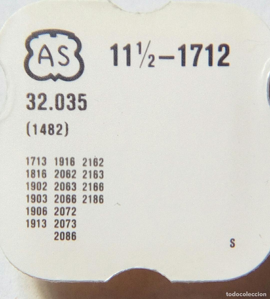 Recambios de relojes: ⏰ REPUESTO ORIGINAL AS 1712 ....................................... - Foto 2