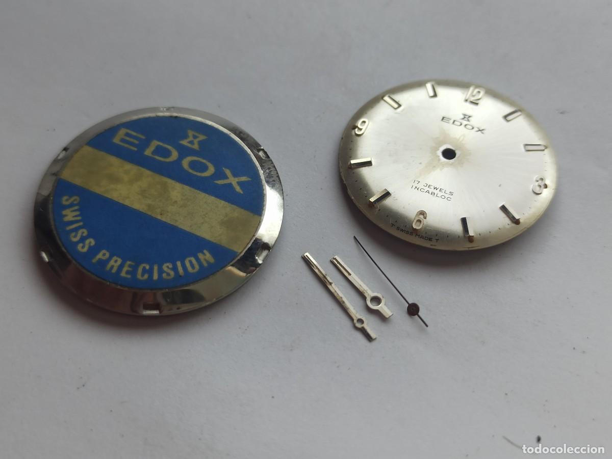 Spare Parts for Watches: Lote esfera para calibre ST-1686 EDOX