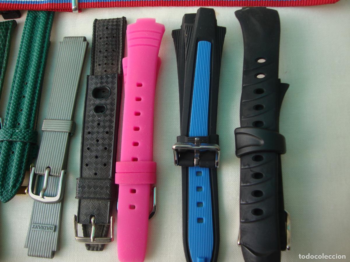 Recambios de relojes: lote de correas reloj - Foto 4