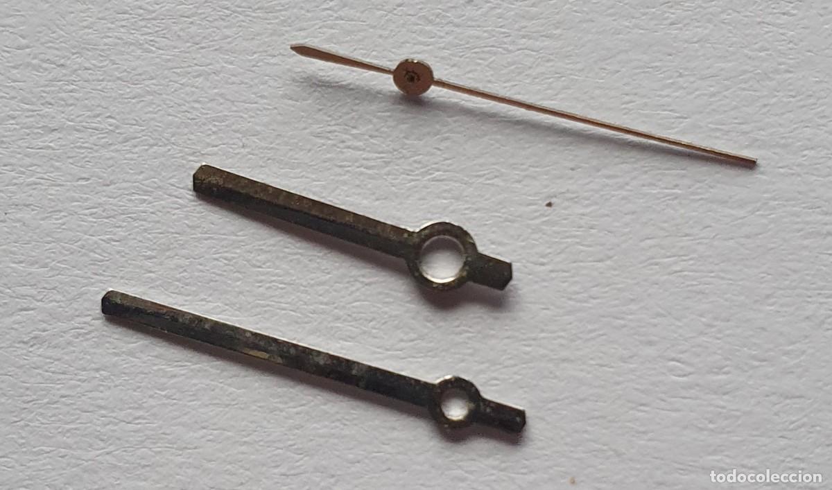 Spare Parts for Watches: JUEGO AGUJAS Y SEGUNDERO CITIZEN 7270