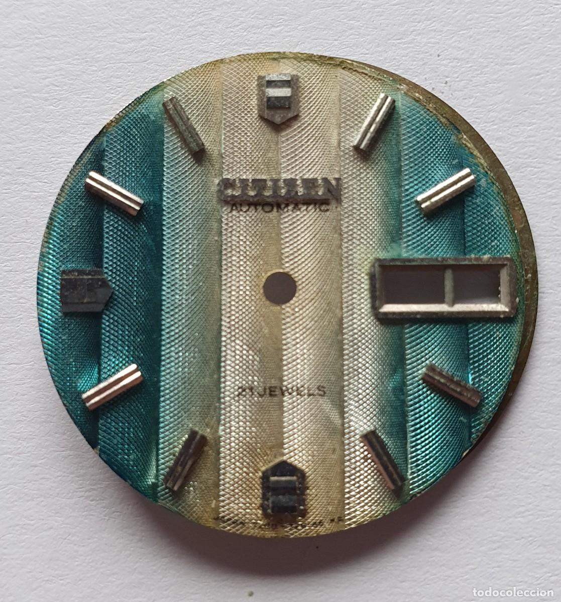 Spare Parts for Watches: esfera reloj PARA CITIZEN 7270