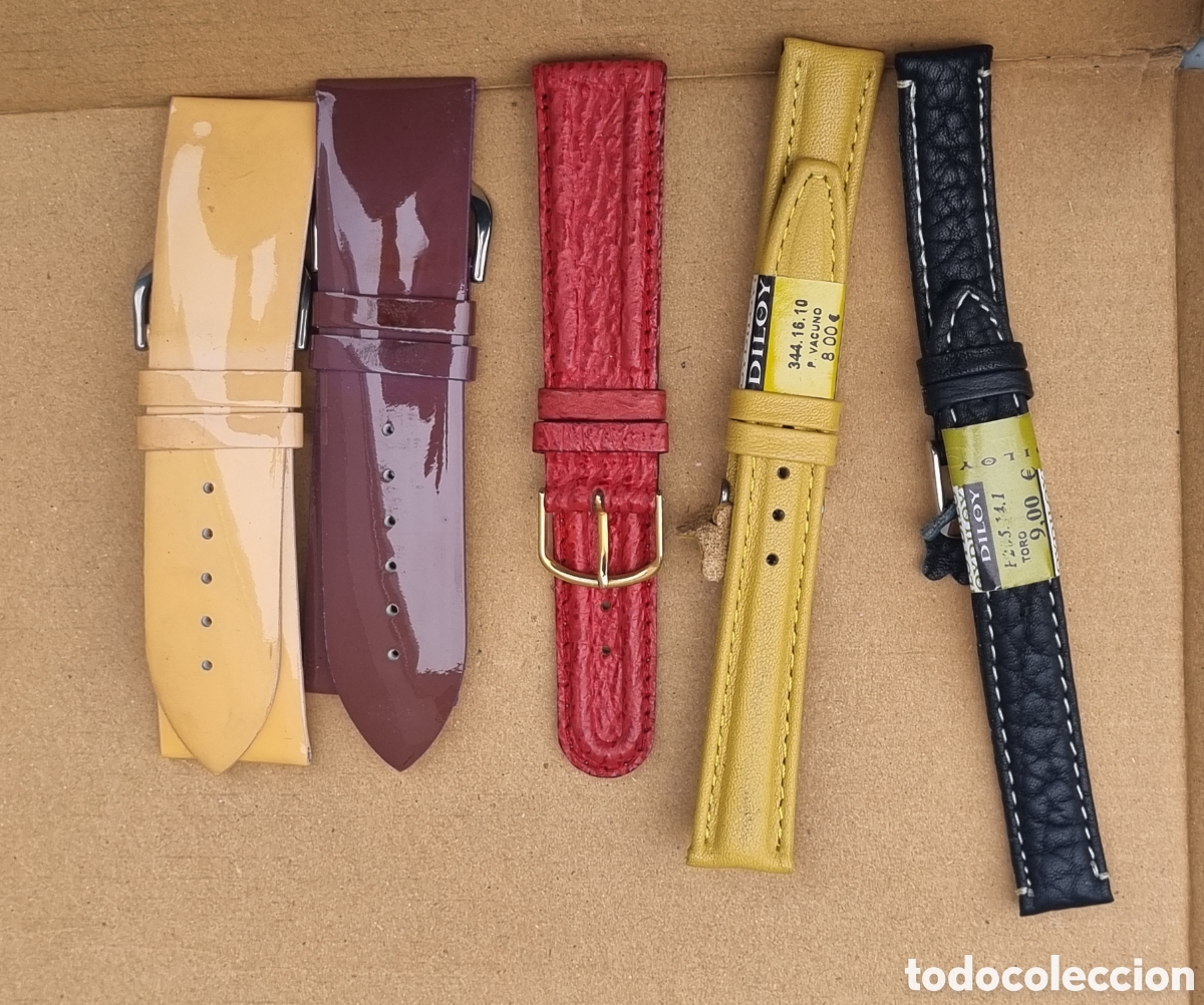 Recambios de relojes: 30 correas sin estrenas C1 - Foto 5