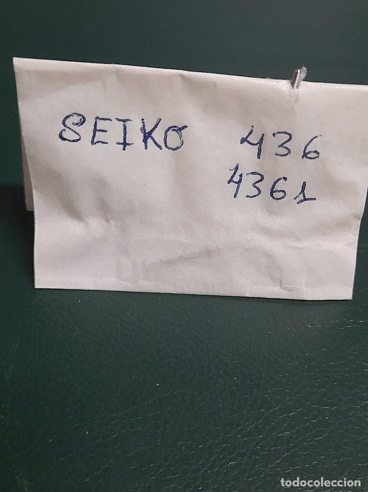 Pi&egrave;ces de rechange de montres et horloges: Seiko -436 - 4361 - una tija