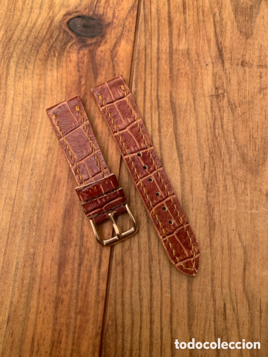 Spare Parts for Watches: CORREA DE PIEL HECHA A MANO 20MM