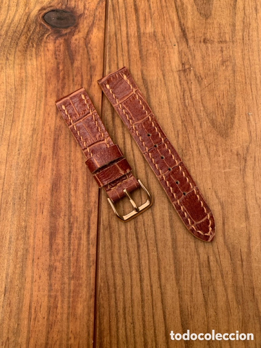 Spare Parts for Watches: CORREA DE PIEL HECHA A MANO 20MM