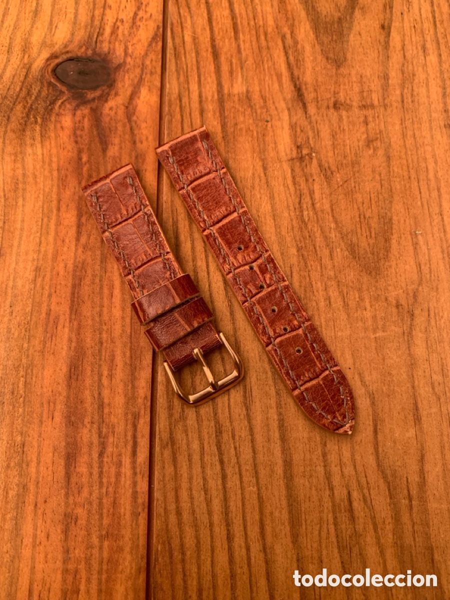 Spare Parts for Watches: CORREA DE PIEL HECHA A MANO 20MM